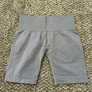 NVGTN Women's Gray High-Waisted Shorts
